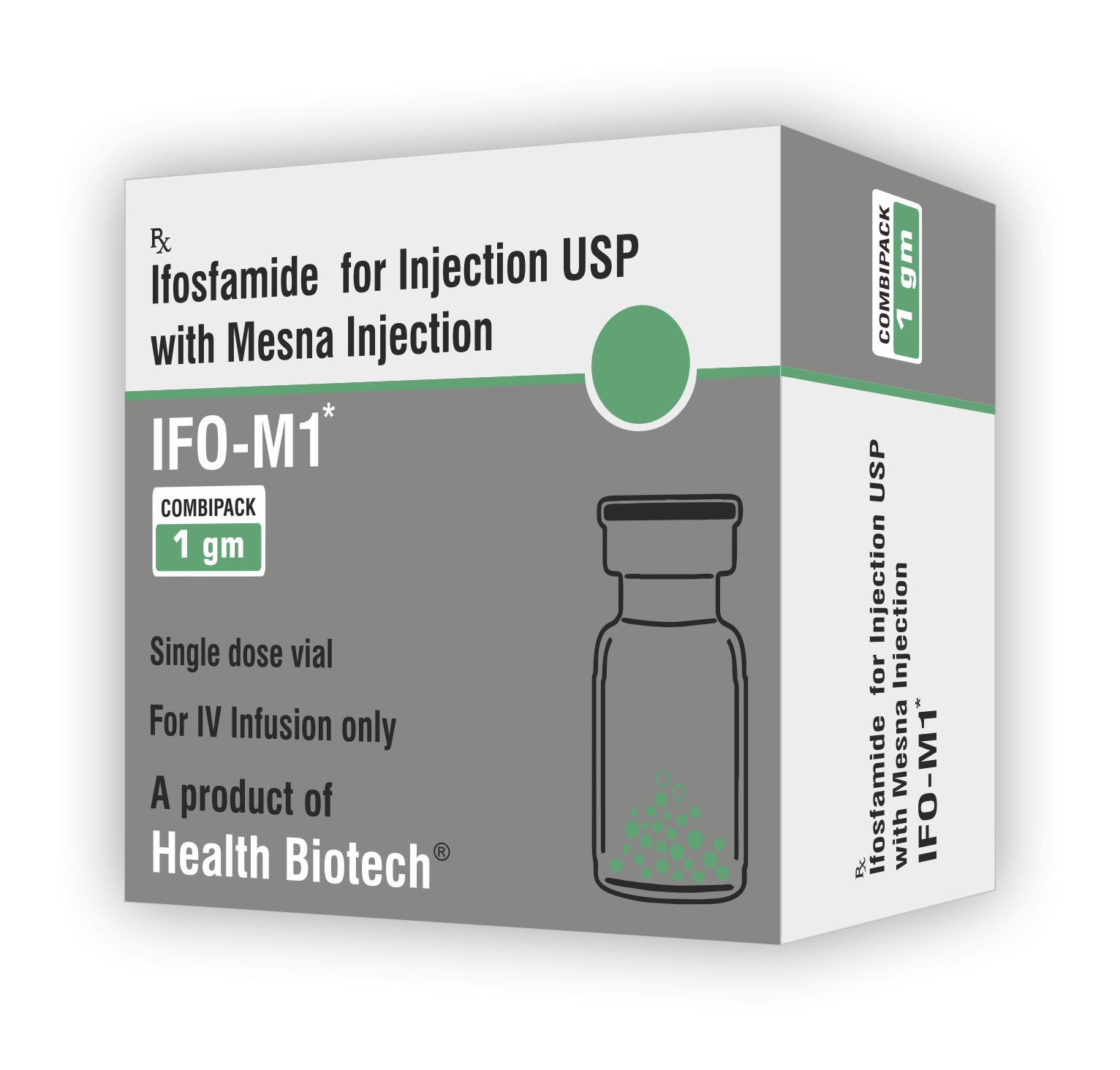 IFO M1 - IFOSFAMIDE+MESNA 1 GM INJECTABLE