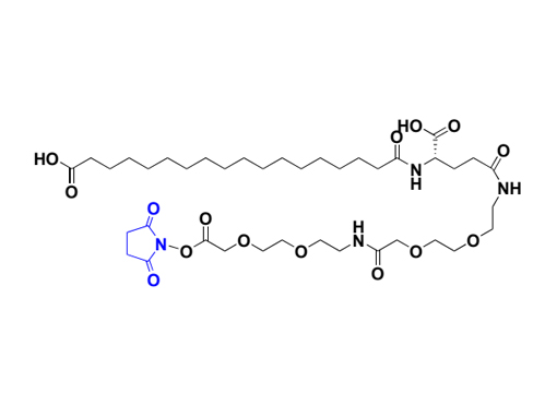 Ste-Glu-AEEA-AEEA-OSU  CAS 1169630-40-3