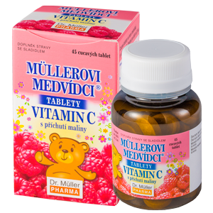 Dr. Müller Bears with Vitamin C, Raspberry Flavour