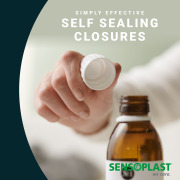 Self sealing closures