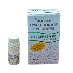 Hylofresh Lubricant eye drops CE Medical Device OTC