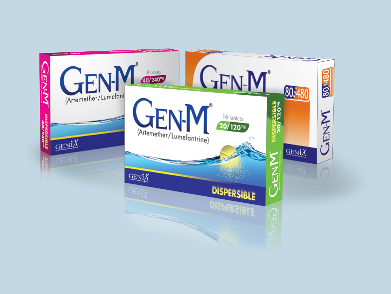 Gen-M Oral (Artemether + Lumefantrine) | Genix Pharma Private Limited ...