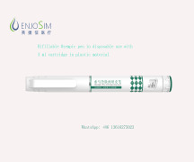Refillable  Semaglutide pen in disposable use with 3 ml cartridge