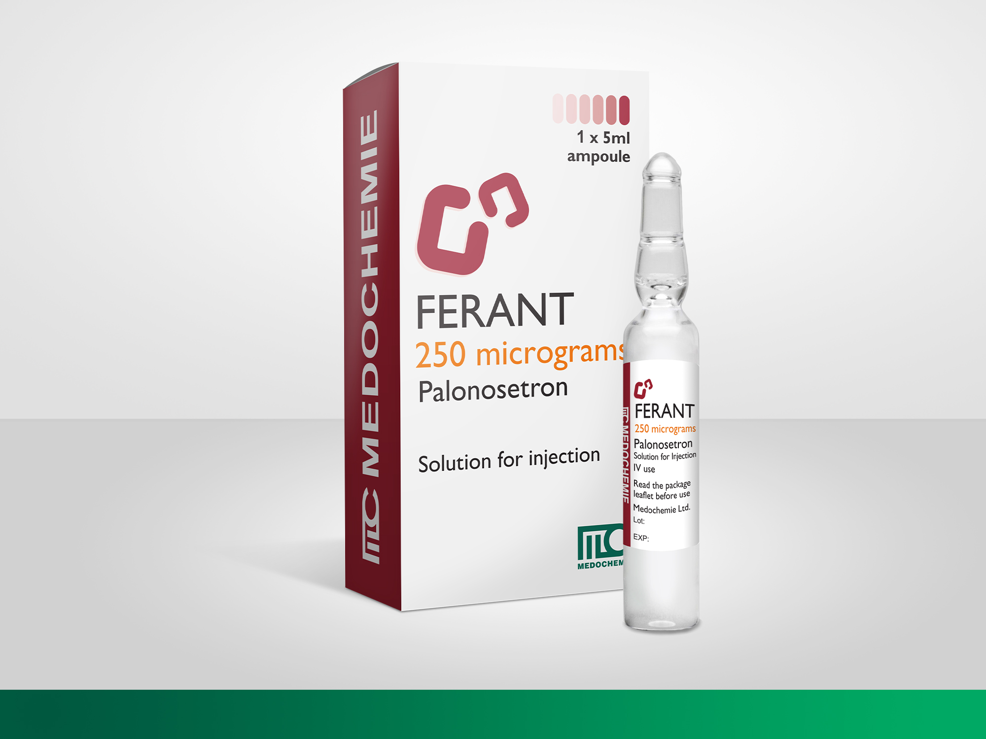 FERANT, Palonosetron HCL Ampoules, Solution for injection 50cmg/ml