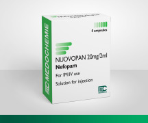 NOUVOPAN, Nefopam HCL Ampoules , Solution for injection 20/2ml
