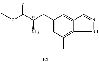 (2R)-2-amino-3-(7-methyl-1H-indazol-5-yl)propanoate dihydrochloride