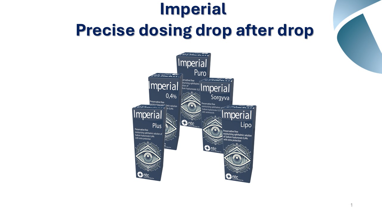 NEW IMPERIAL LINE (OPHTHALMOLOGY, PERFECT DROP CONTROL, DRY EYE)