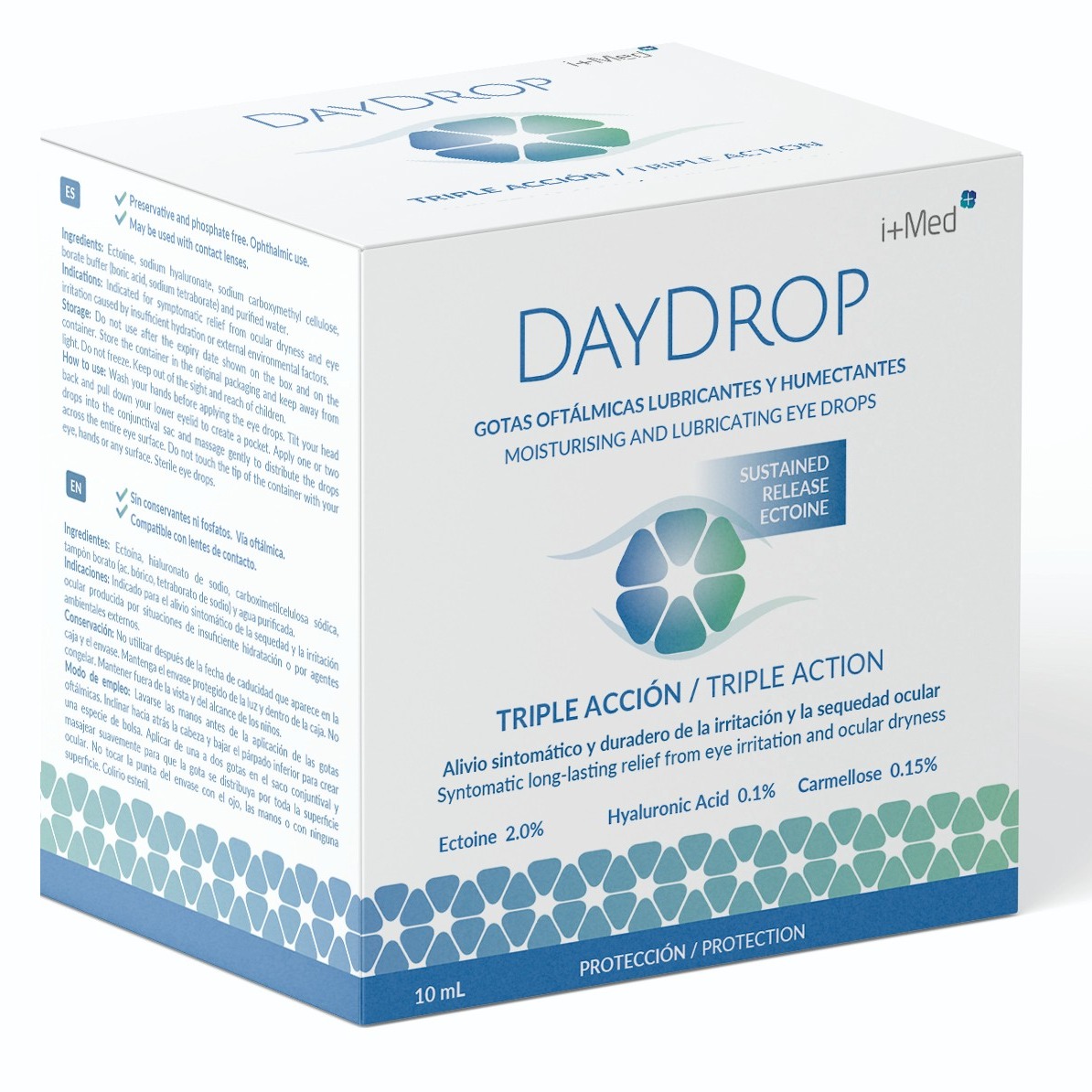 DayDrop - eye drops with 12h sustained-release system of ectoine