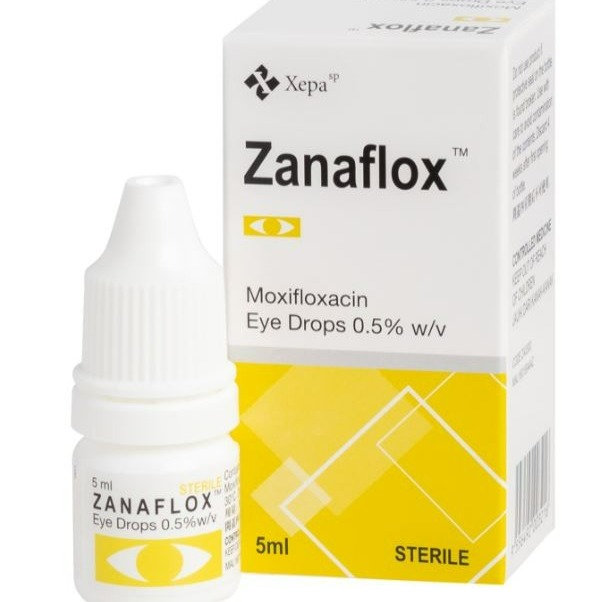 Zanaflox Eye Drops 0.5% w/v (5ml)