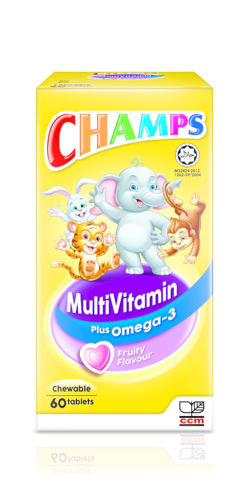 Champs Multivitamin Plus Omega-3 (Fruity)