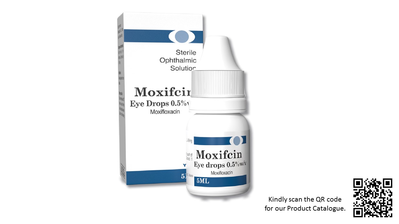 Moxifcin Eye Drops 0.5% w/v