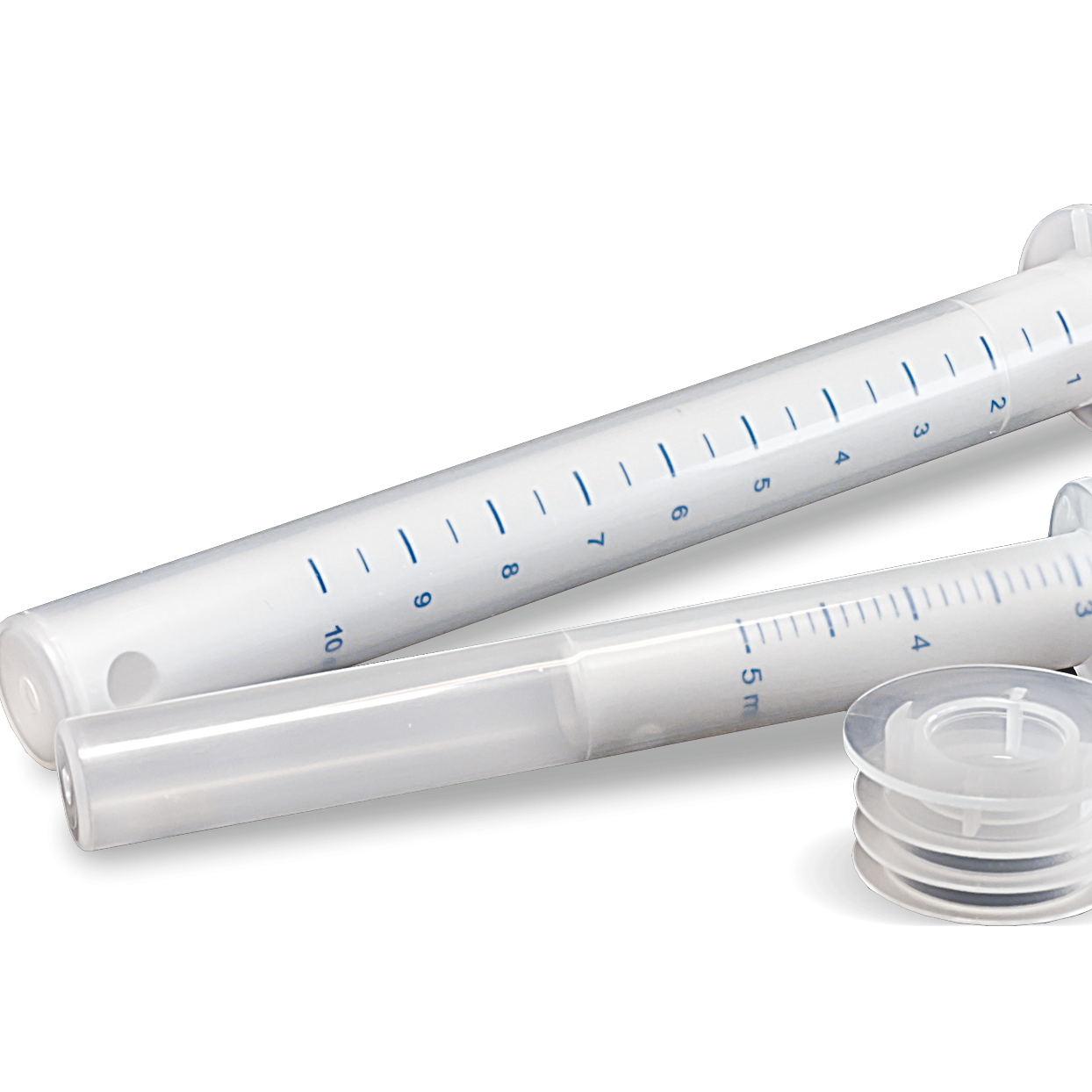 Dosing syringe - volume 5ml, 10 ml (with PET bottle adapter)