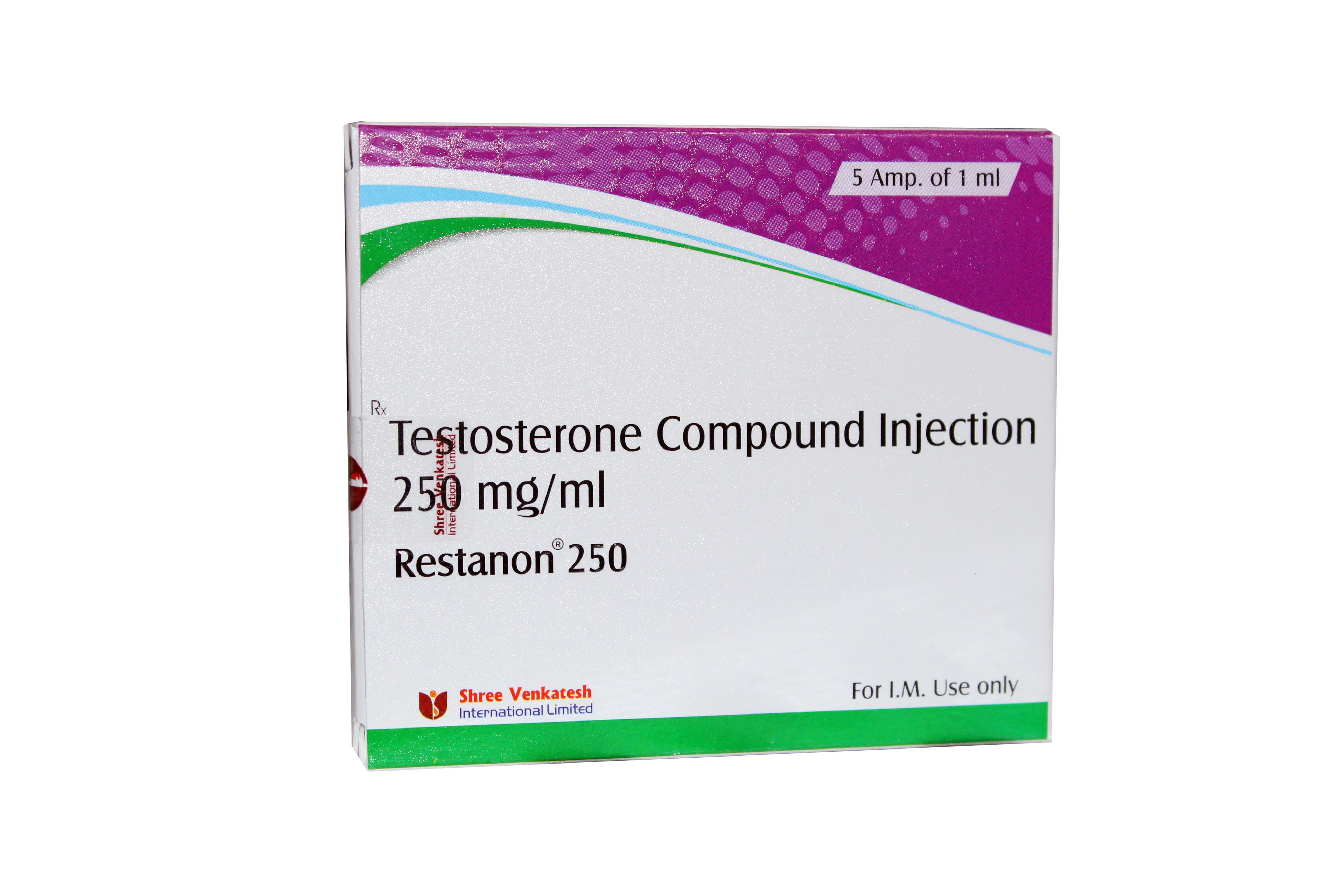 Testosterone Compound Injection 250 mg/ml -Restanon 250