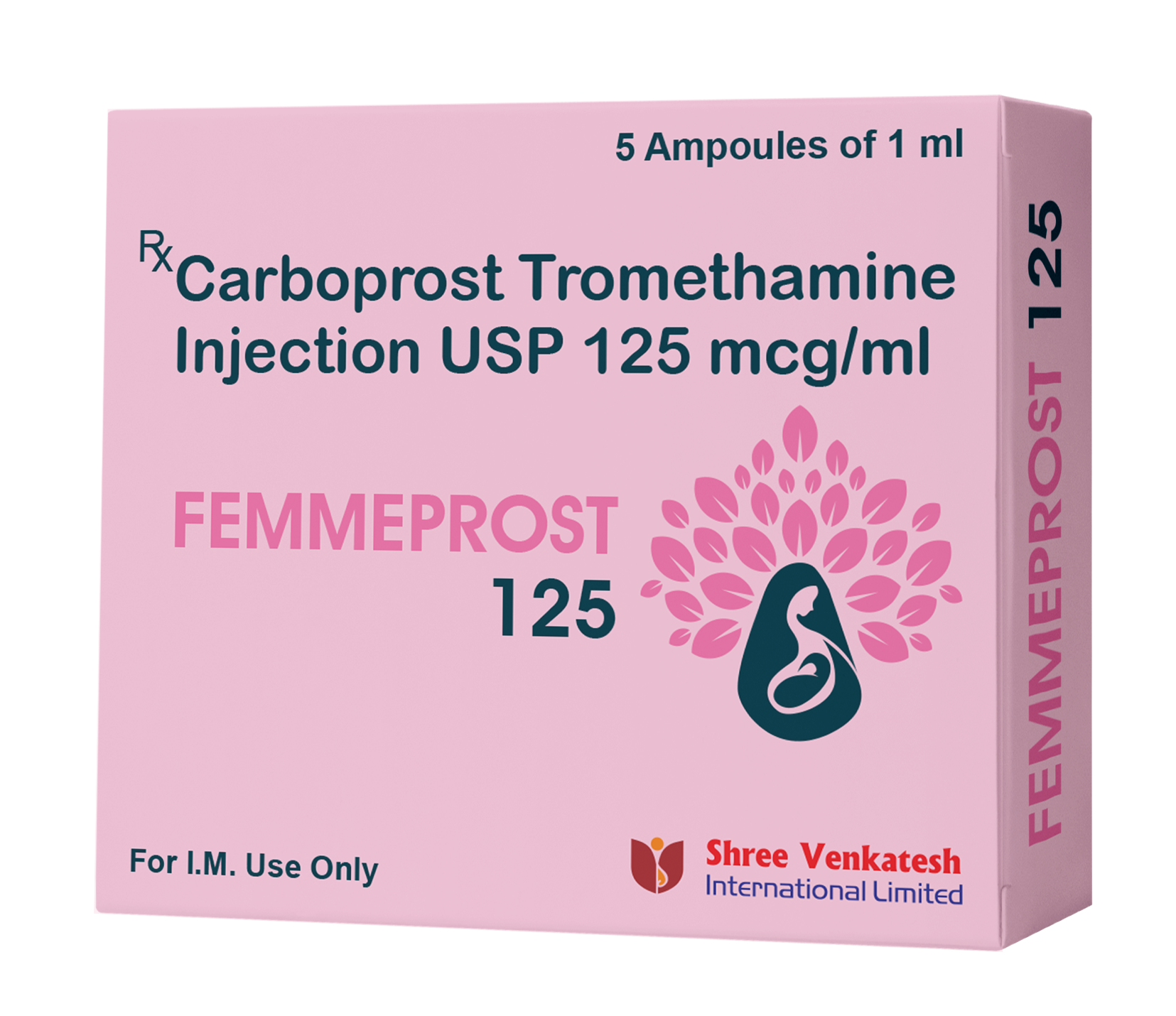 Caboprost Tromethamine injection USP 125 mcg/ml - Femmeprost