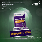 Complex -Printed Labels for Powder Form