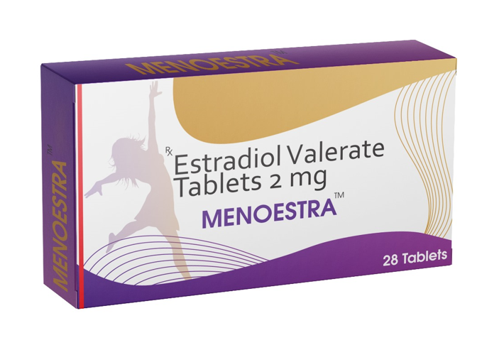 Estradiol Valerate 2 mg Tablets - MENOESTRA
