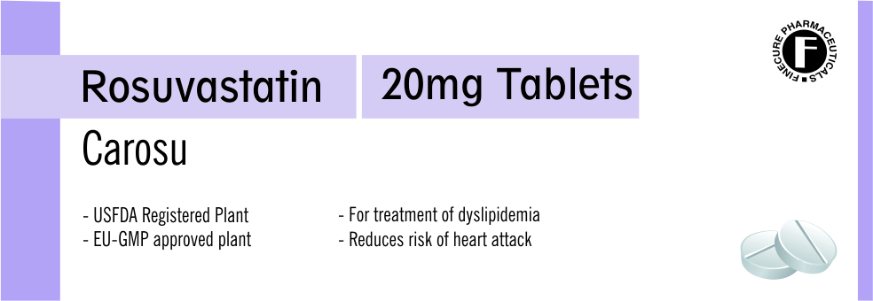 Carosu - Rosuvastatin Tablets