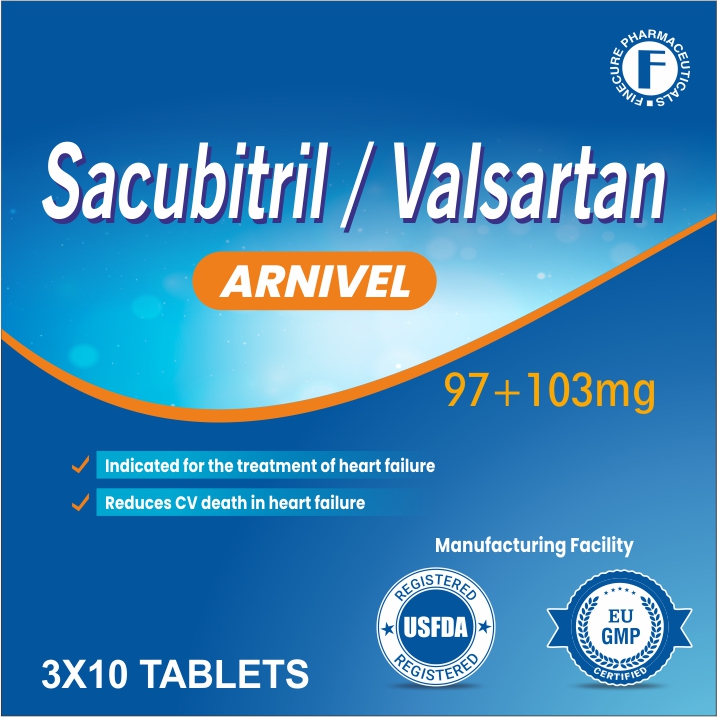 Sacubitril/Valsartan Tablets - Arnivel