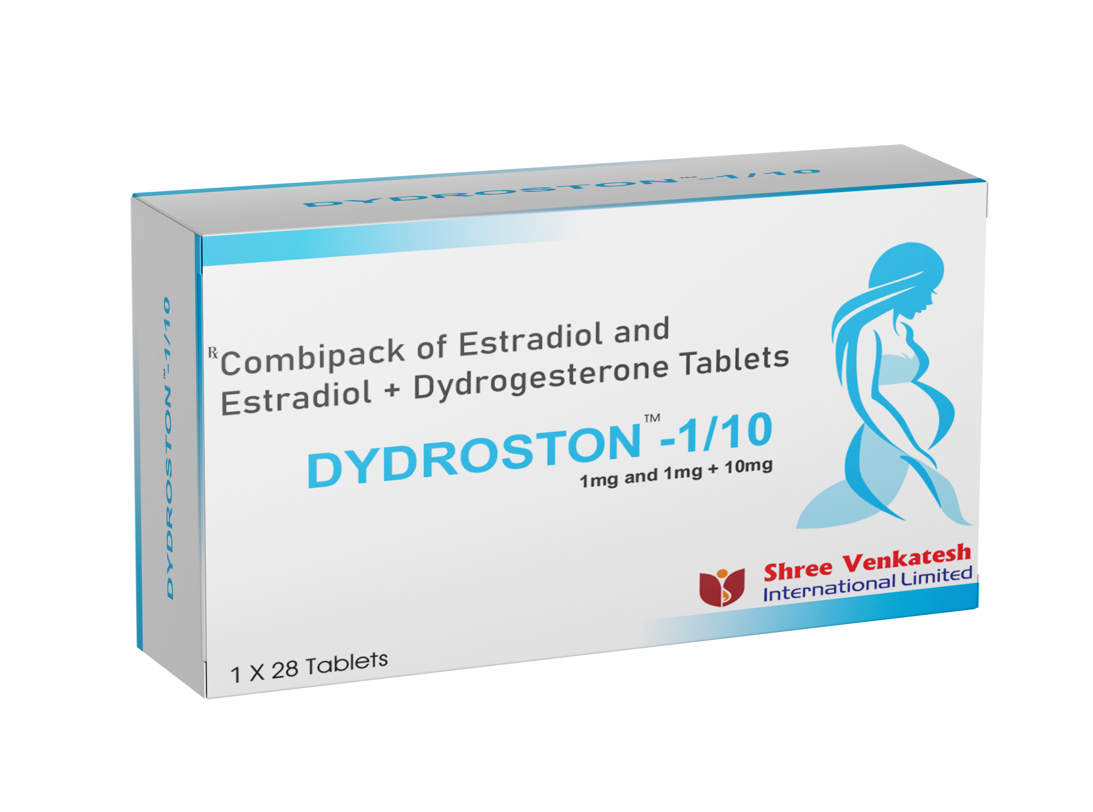 Combipack of Estradiol and Estradiol + Dydrogesterone Tablets - DYDROSTON.