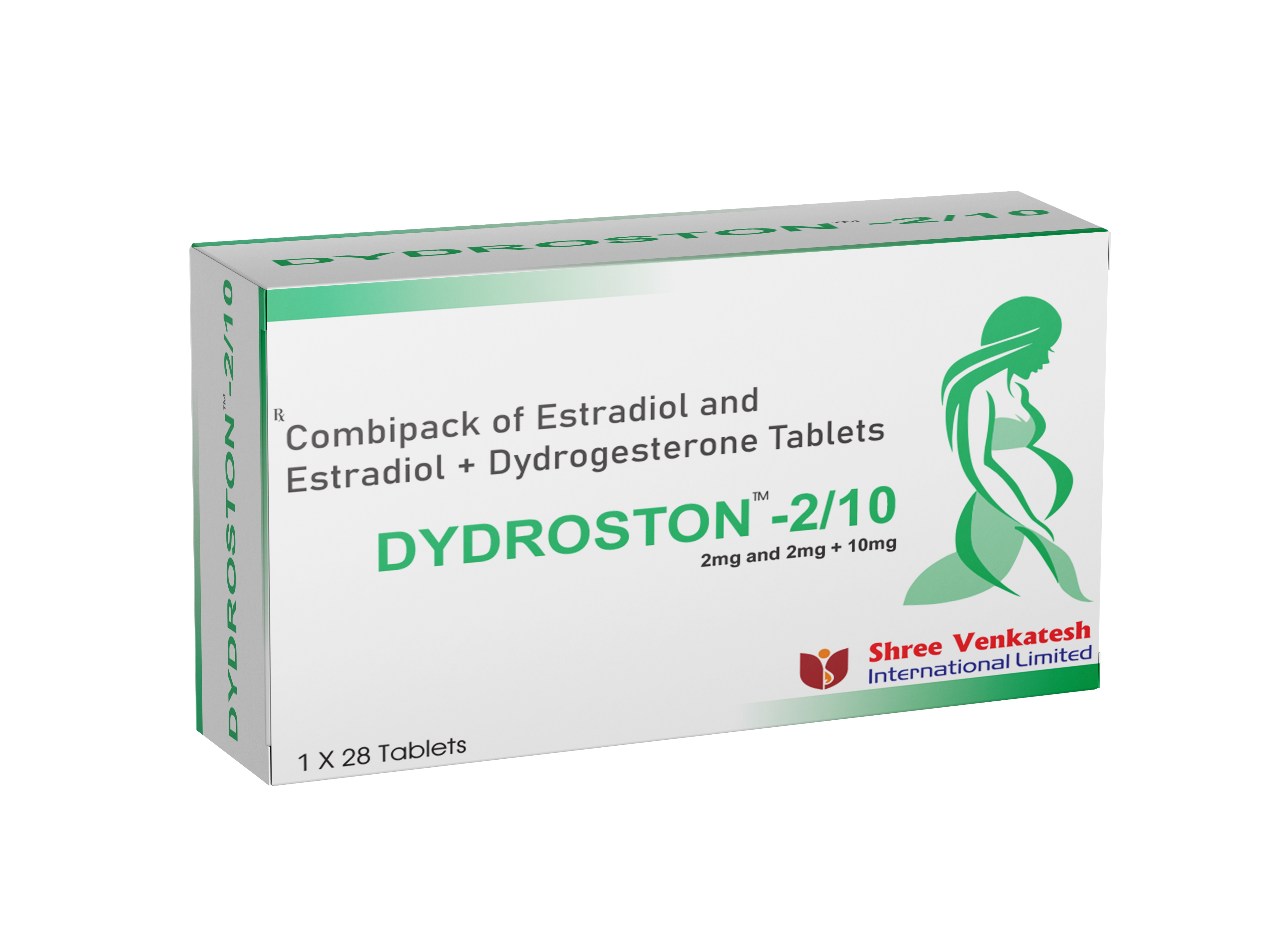 Combipack of Estradiol and Estradiol + Dydrogesterone Tablets - DYDROSTON.