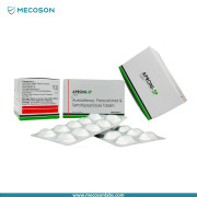 ACECLOFENAC, PARACETAMOL & SERRATIOPEPTIDAS TABLETS