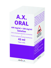 A.X. Oral Solution, 45 ML (Sodium Dihydrogen Phosphate + Disodium Hydrogen Phosphate)