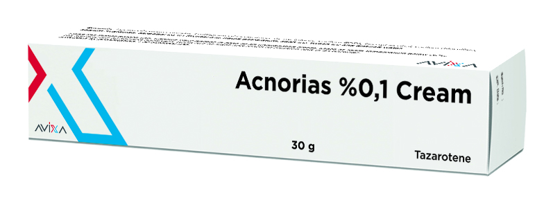 Acnorias 0.1% Cream, 30 g tube (Tazarotene)