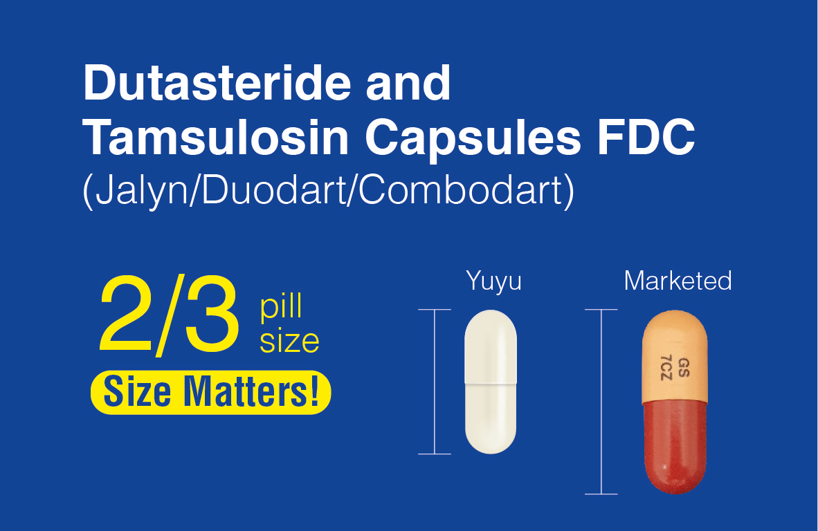 Dutasteride and Tamsulosin HCl Capsules 0.5/0.4 mg