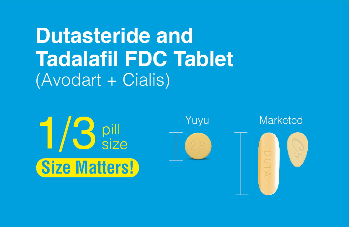 Dutasteride and Tadalafil Tablet 0.5/5 mg