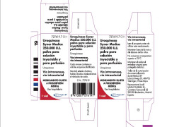 Uroquinasa (UROKINASE) SYNER MEDICA 250.000 U.I. powder for solution for injection/infusion