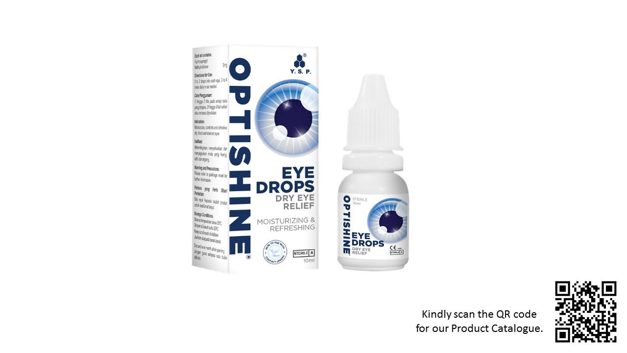 Optishine Eye Drops - Dry Eye Relief