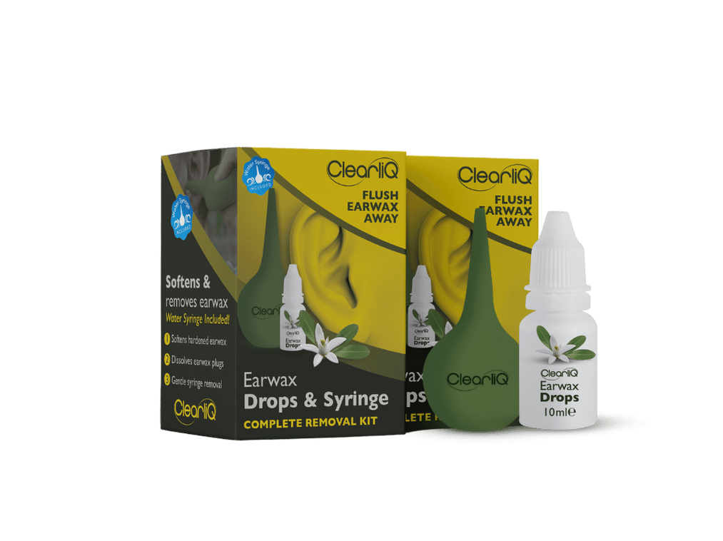 ClearLiQ Earwax drops & Syringe