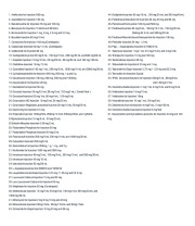 1.	Amifostine for Injection 500 mg