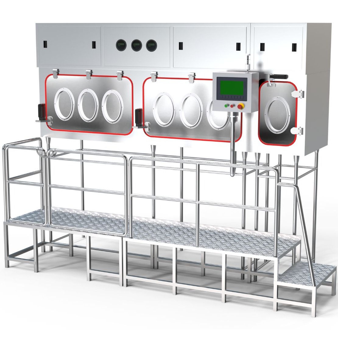 Compounding Isolator, Sampling and Dispensing Isolator, Isolator for sifting and Blending