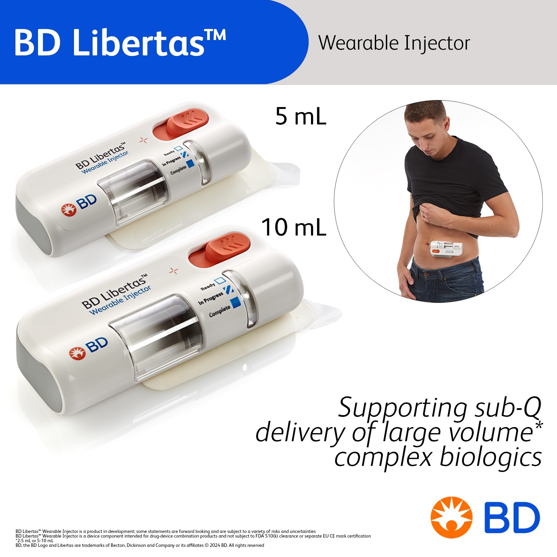 BD Evolve™ On-body Injector