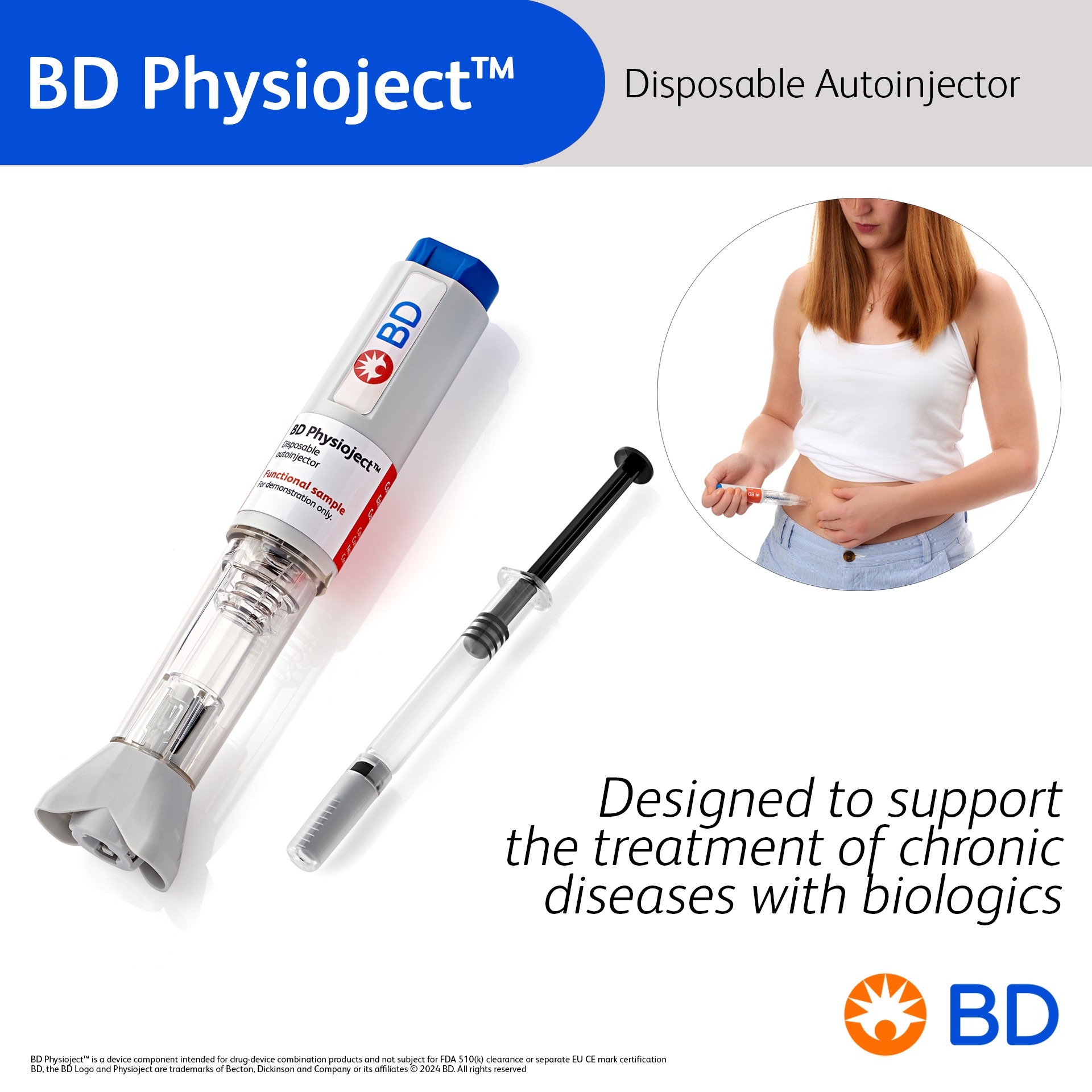 BD Physioject™ Disposable Autoinjector