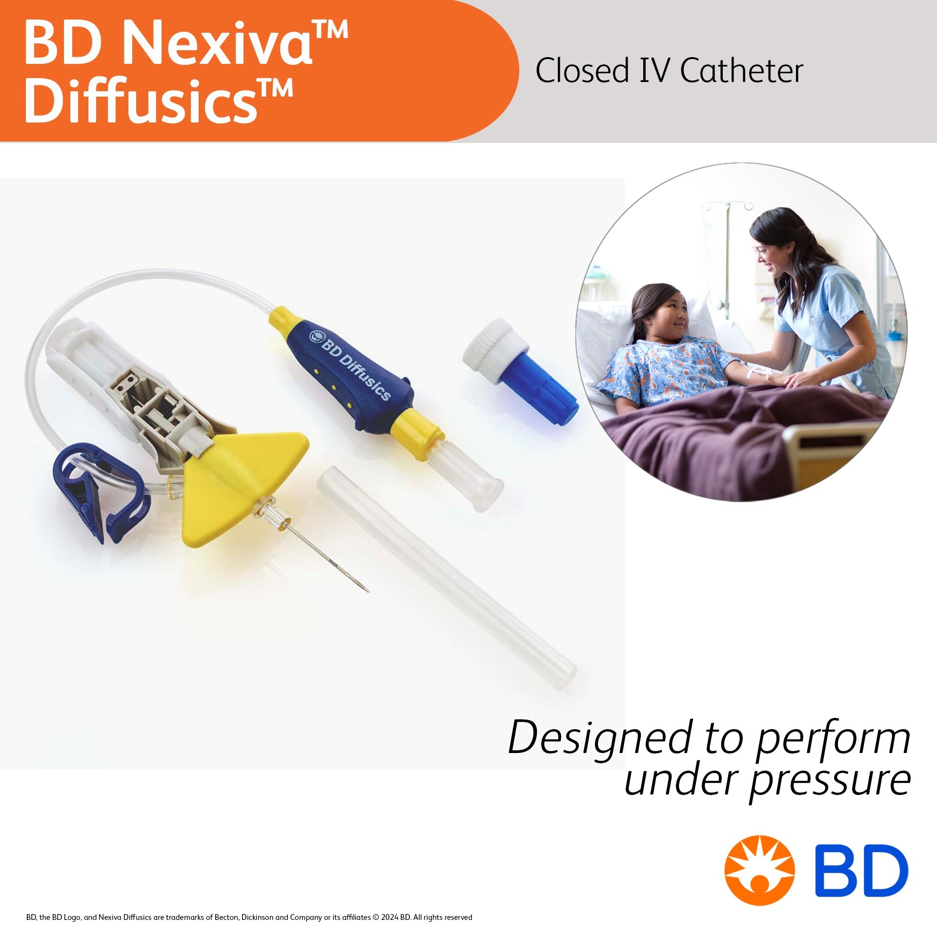 BD Nexiva Diffusics™ Closed IV Catheter