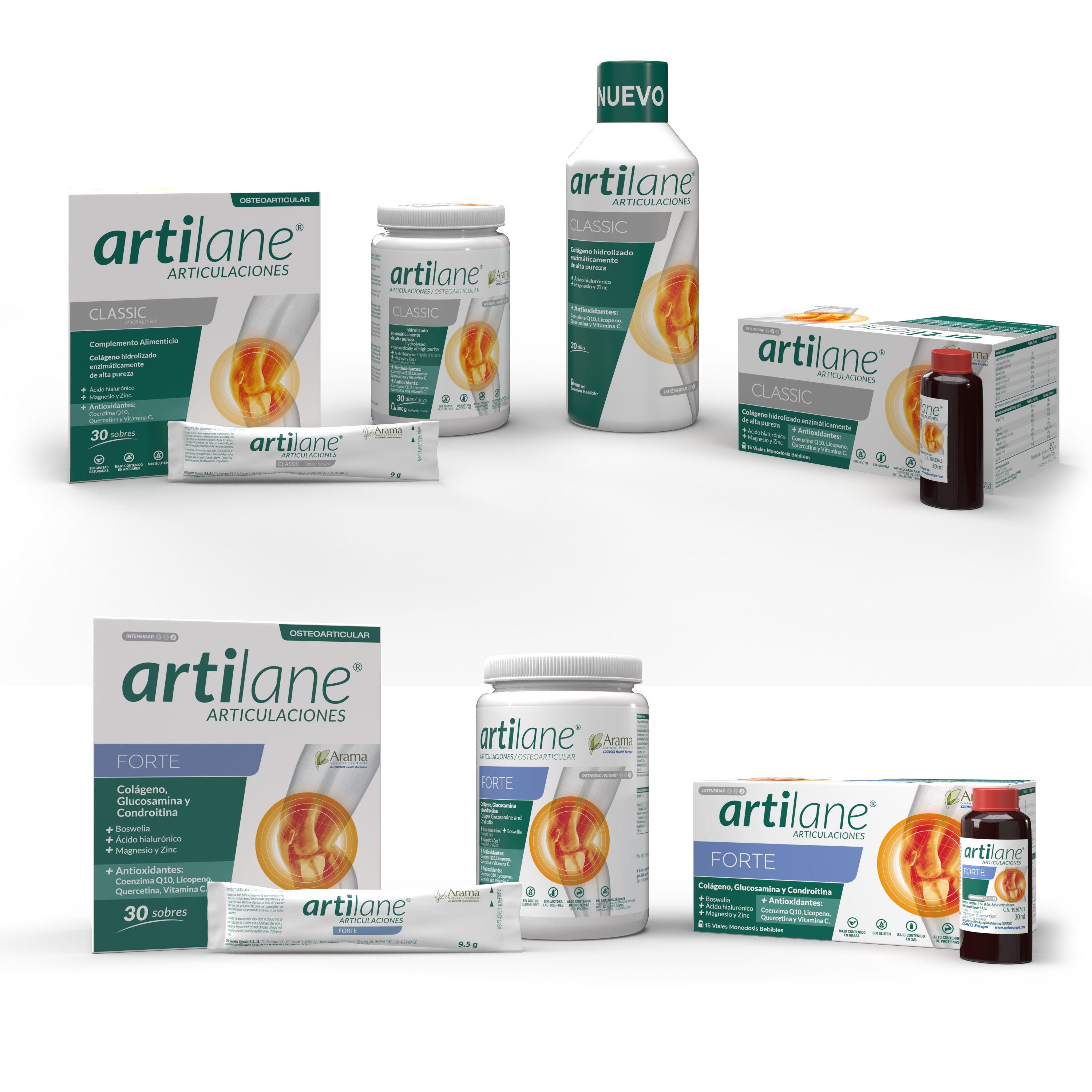 ARTILANE CLASSIC AND ARTILANE FORTE