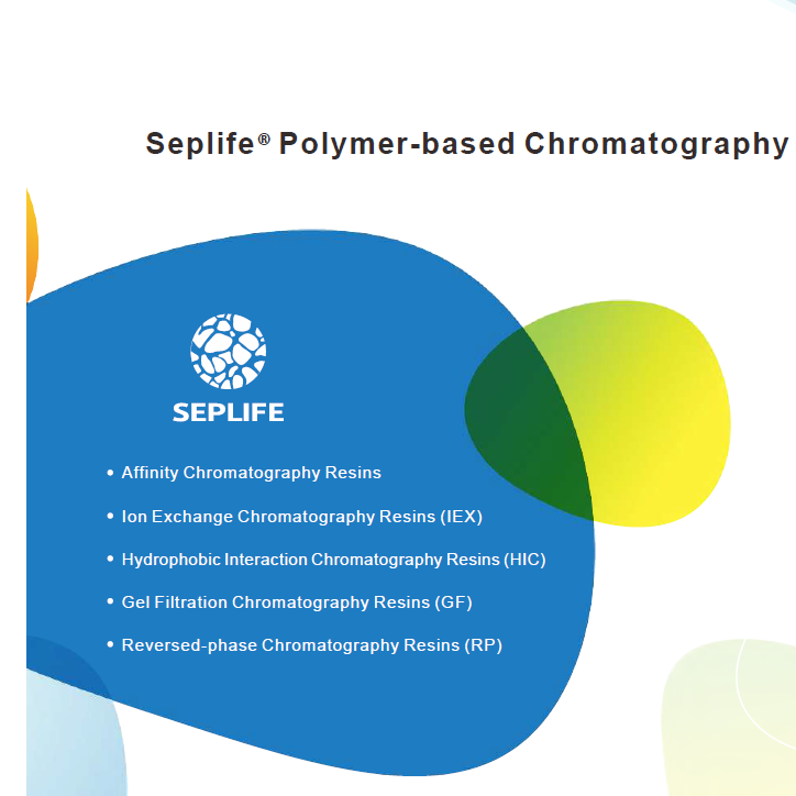 Seplife Chromatography resins (polymer based)