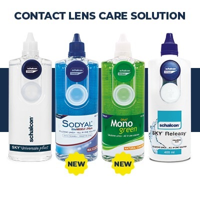 Compact Contact Lenscare solution