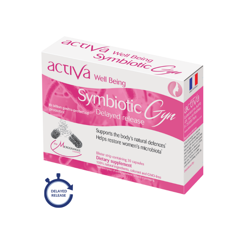 Activa Well Being Symbiotic Gyn Pre & Probiotics for women