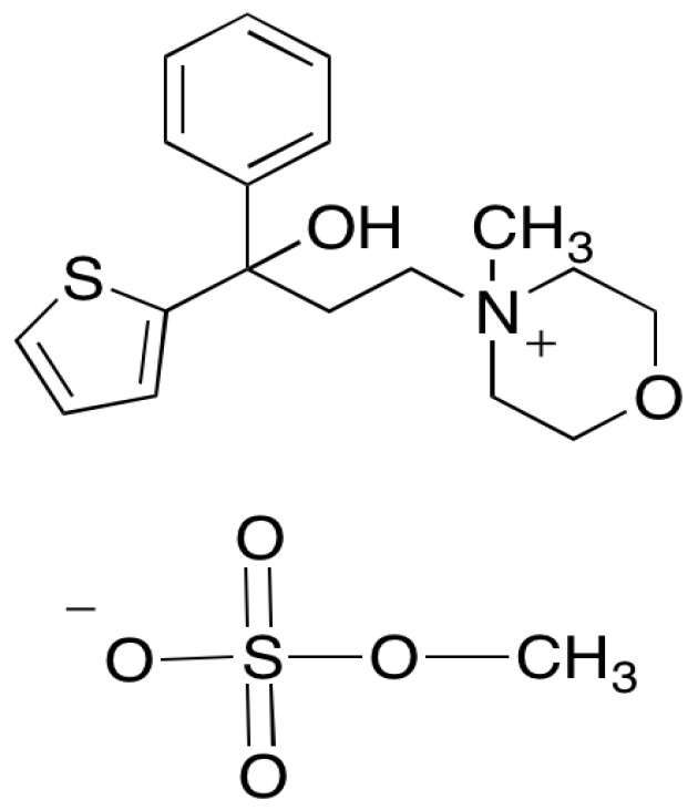 TIEMONIUM METHYL SULPHATE INN