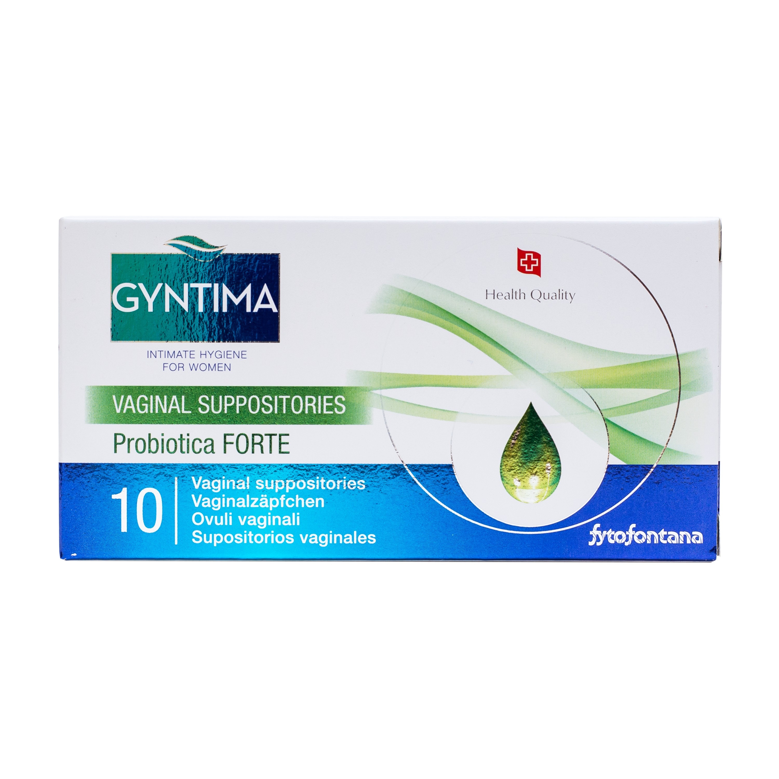 Gyntima Probiotica Forte vaginal suppositories