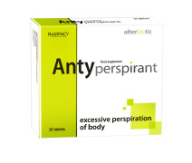 Antyperspirant tablets