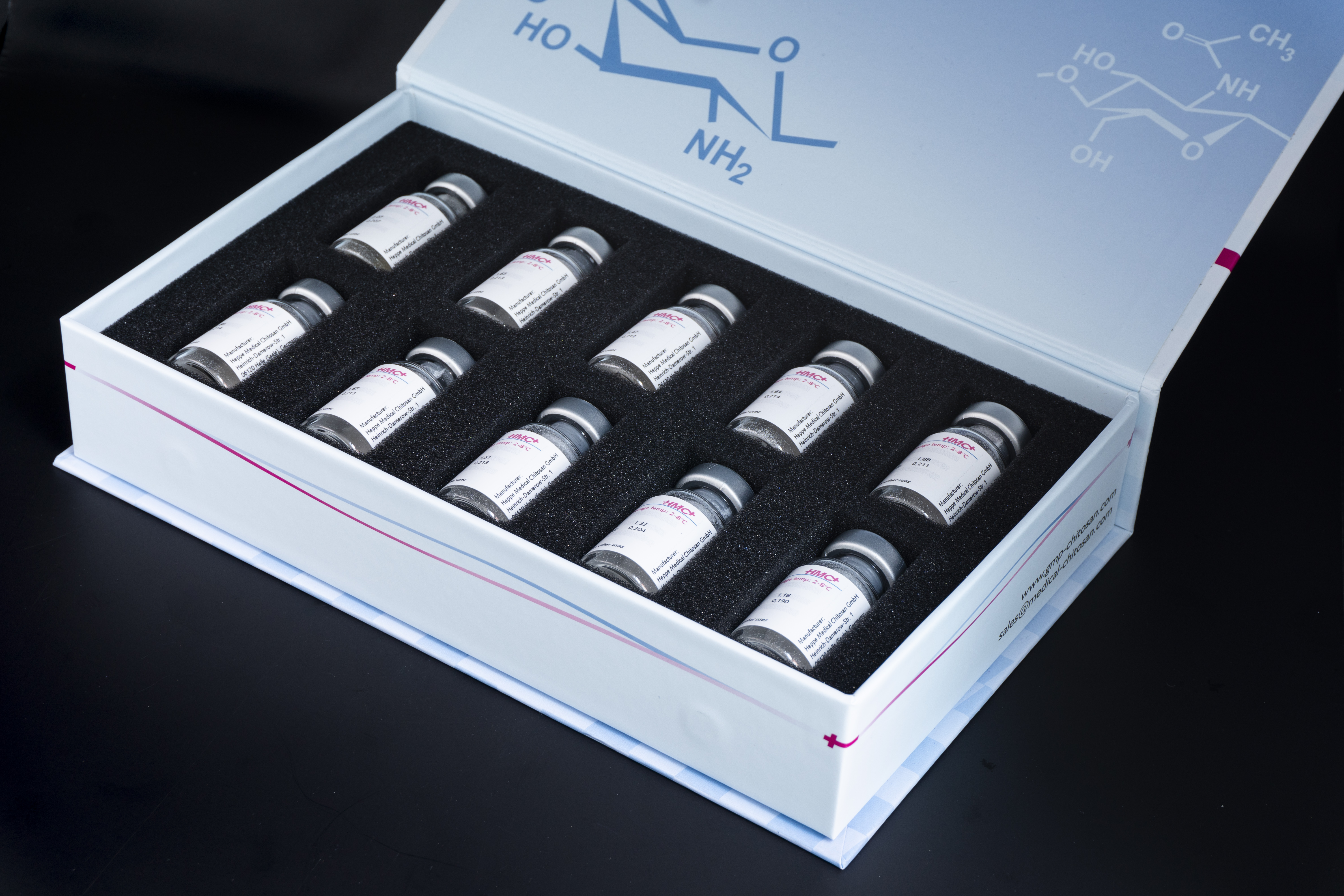 Chitosan Mw-Standards