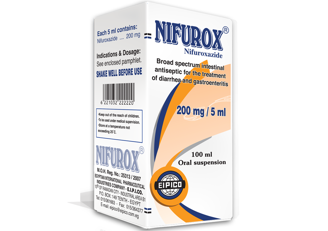 NIFUROX ®,(Nifuroxazide, Metronidazole )