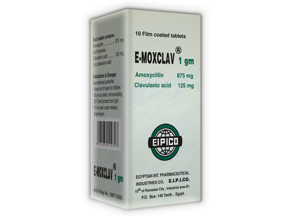 E-MOXCLAV ®(amoxcillin/Clav.)