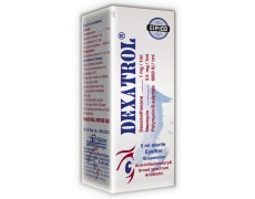 DEXATROL ® (dexamethasone 0.1%, polymyxin-B-sulphate 6000 IU, neomycin sulphate)