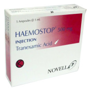 Haemostop (Tranexamic Acid) Solution for Injection