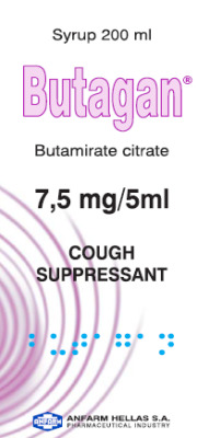 Butamirate Syr 7.5mg/5ml (200ml Bottle) (EU CTD Available)